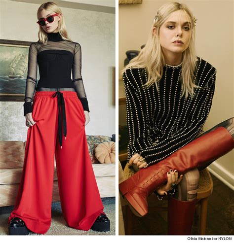 Elle Fanning Debuts Edgy Look On Cover Of Nylon Magazine