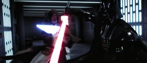 Star Wars Bits Modern Recut Of ‘a New Hopes Lightsaber Fight Peyton