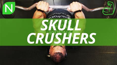 How To Do Skull Crushers Killer Tricep Workout Youtube