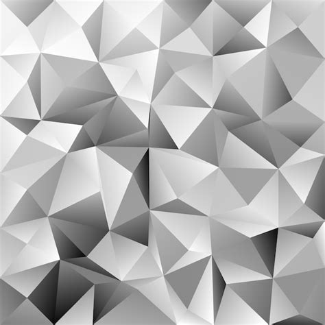 Free Vector Geometric Triangle Tile Pattern Background Polygon