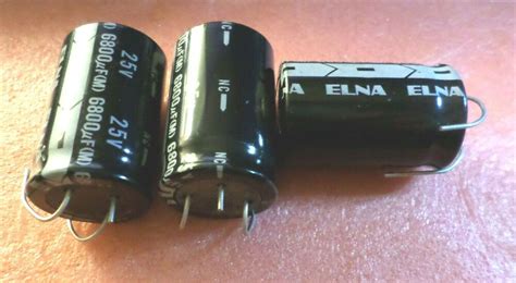 Elna Japan V Uf Pin Electrolytic Capacitors New C B