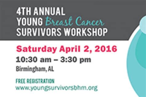 4th Annual Young Breast Cancer Survivors Workshop Set School Of Nursing News Uab