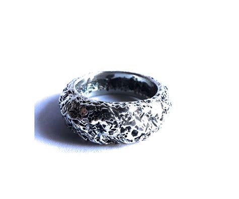 Element Ring In Solid Silver 925 Handmade In Italy Bebojewelry