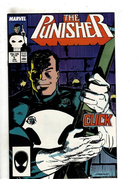 The Punisher 5 1988 Ej6 Comic Books Copper Age Marvel Punisher