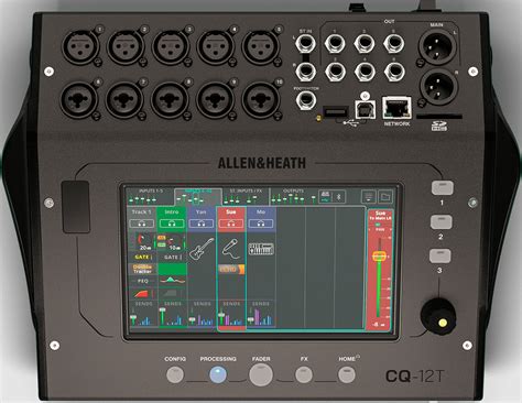 Allen And Heath Cq 12t Digital Mixing Desk