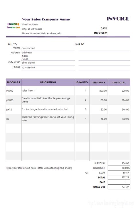 Free Bookkeeping Invoice Template Customize And Download Bonsai