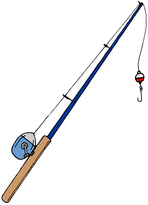 Cartoon Fishing Pole