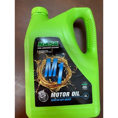 Have a look at different types of sae stands for society of automotive engineers. NASA M1 MOTOR OIL 20W50 4L | Shopee Malaysia