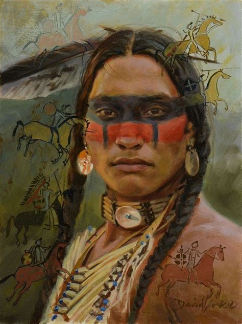 Maxwell On Twitter Native American Warrior Native American Paintings