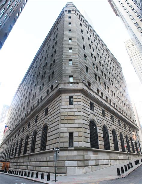 The banks listed below have significant control over the new york fed district, which controls the other 11 fed districts. Federal Reserve Bank of New York | Financial District ...