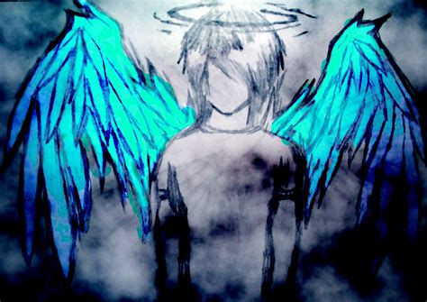 Goth Angel Boy By Redfrostedtacks On Deviantart