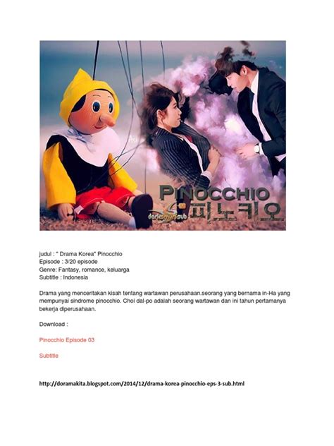 Drama korea nevertheless episode 9 subtitle indonesia. Download Drama Korea Pinocchio Subtitle Indonesia