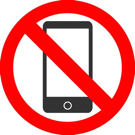 No Cell Phone Png png image