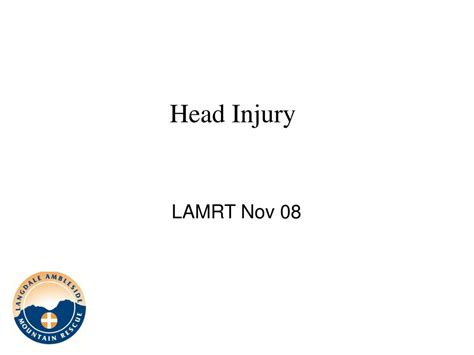 Ppt Head Injury Powerpoint Presentation Free Download Id1038799