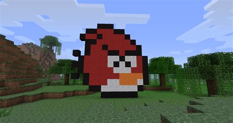 Minecraft Angry Bird By 1will2000will1 On Deviantart
