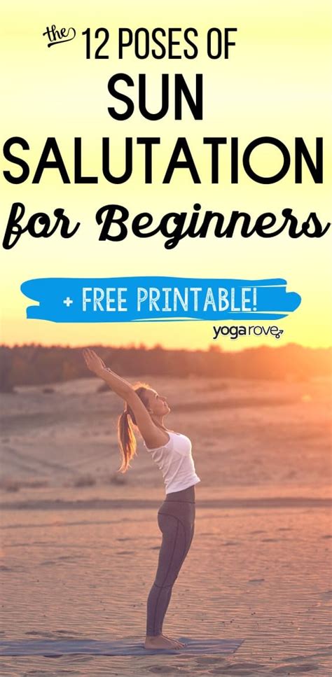 How To Do The Poses Of Sun Salutation For Beginners Yoga Rove