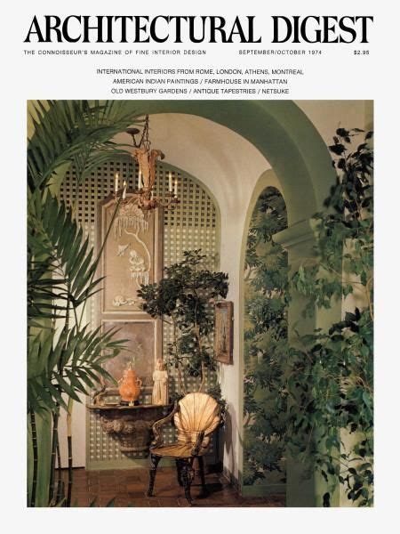 September 1974 Architectural Digest Retro Home Decor Architectural