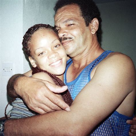 Im So Happy That I Jumped For Joy Rihanna Father Ronald Fenty