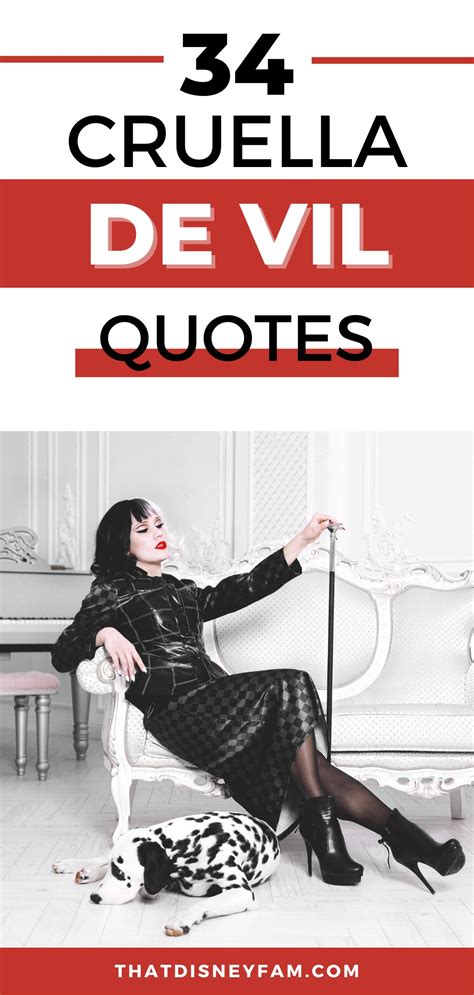 34 Cruella De Vil Quotes That Are Just TOO Good - That Disney Fam