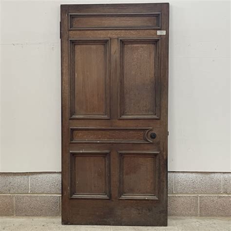 A Beautifully Made Victorian Oak Six Panelled Door Lassco England S Prime Resource For