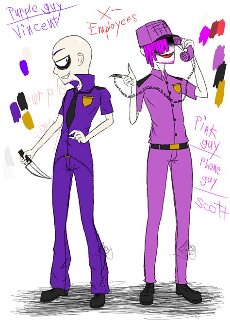 Fnaf Purple And Pink Guy By Didun850 On Deviantart