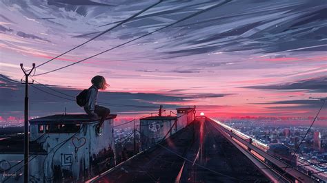 Aesthetic anime hd wallpapers for free download. ArtStation - Someday, Alena Aenami | Ảnh tường cho điện ...