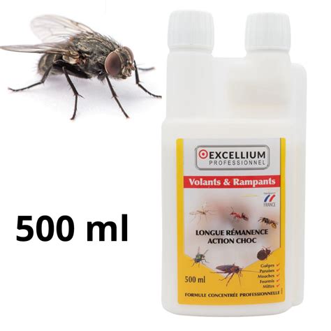 Insecticide Anti Mouches Concentré Excellium Flacon Doseur 500ml