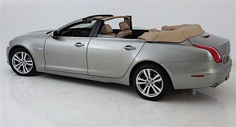 Nce Converts New Jaguar Xj Into A Four Door Convertible Oddity Carscoops
