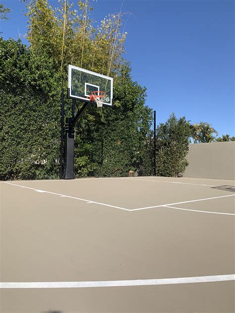 Backyard Basketball Court Builders Sports Construction Group