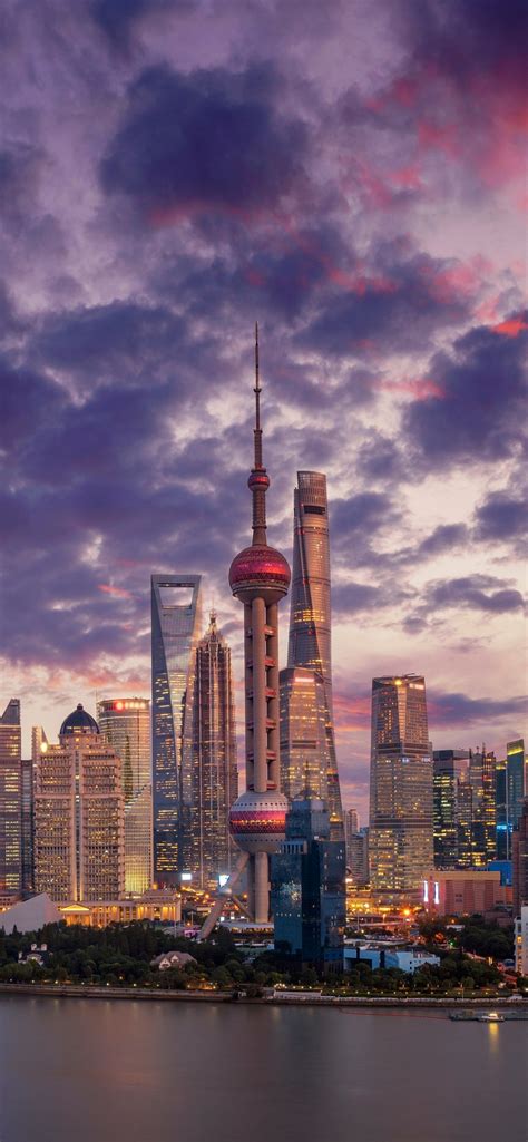 1242x2688 Shanghai City China Iphone Xs Max Wallpaper Hd City 4k