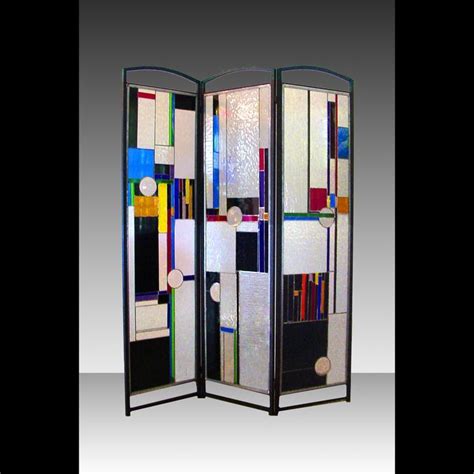 Stained Glass Room Divider Sold Glass Room Divider Glass Room Room Divider