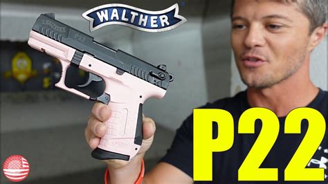 Walther P22 Review Yes Pink Walther 22lr Pistol Youtube