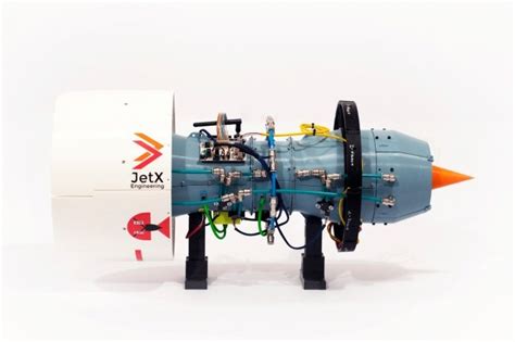3d Printed Miniature Jet Engine Works Uses Compressed Air Asia