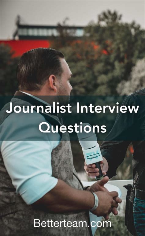 Journalist Interview Questions Interview Questions Job Description