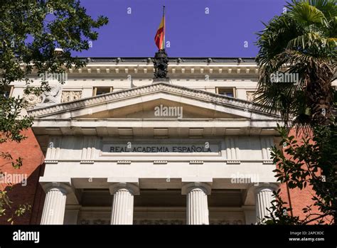 The Royal Spanish Academy Hi Res Stock Photography And Images Alamy