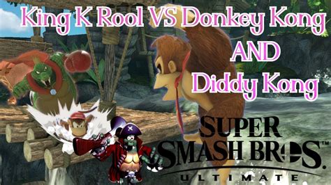 King K Rool Vs Donkey Kong And Diddy Kong Super Smash Bros Ultimate