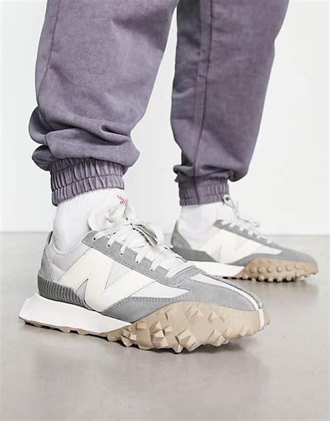 New Balance Xc72 Trainers In Grey And Off White Asos