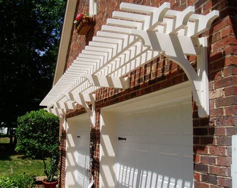 This is how our forefathers built their houses and barns! Vinyl Garage Pergola Kits | Pergola Design Ideas | Garage ...