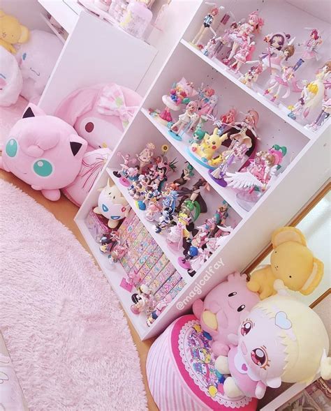Kawaii Room With Pink Things Anime Kawaii Room Ideas Kawaii Room Decor