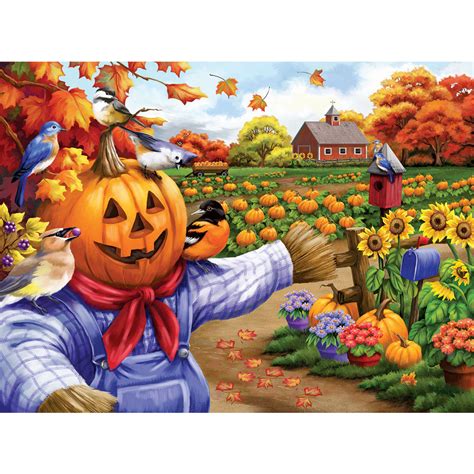 Scarecrow And Friends 500 Piece Jigsaw Puzzle Bits And Pieces Uk