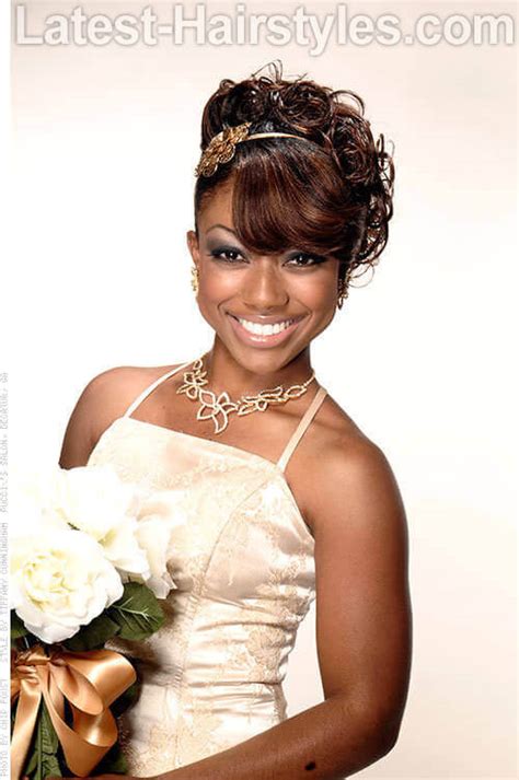 11 African American Wedding Hairstyles For The Bride And Her
