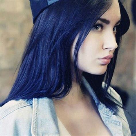 Black and blue hair is one of the hottest hair color trends to hit 2020. Dark blue hair | Hair color for black hair, Dark blue hair ...