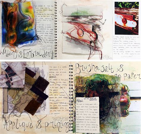 Textiles And Fashion Design Sketchbooks 18 Inspirational Examples