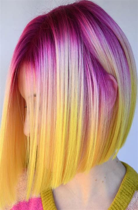 I Like This It Is Unique Hair Color Ideas Hair Color Unique Bright