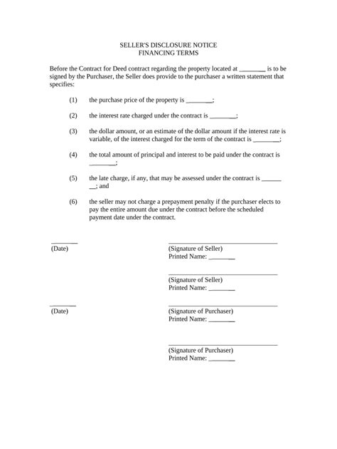 Seller Disclosure Form Fill Out And Sign Printable Pdf Template