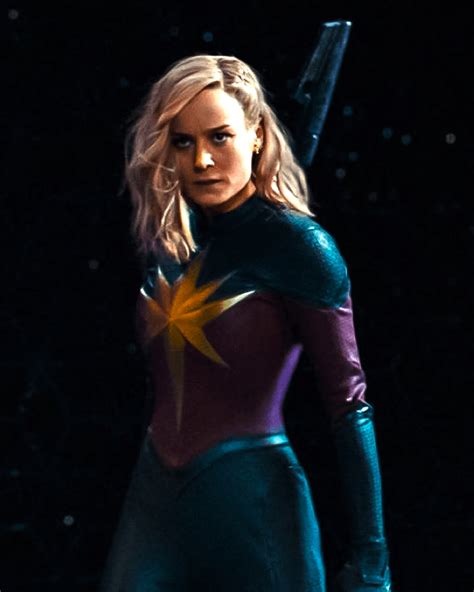 Captain Marvel 2 Reveals Brie Larson S New Superhero Costume Photos