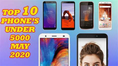 10 Best Phones Under 5000 May 2020 Specs Only Youtube
