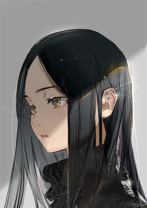 Pin By Jewel On Anime G ♡ Anime Black Hair Manga Girl Anime Art Girl