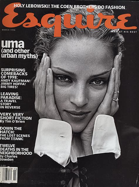 Uma Thurman Vintage Adult Magazines At Wolfgangs