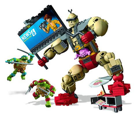 Mega Bloks Dmw32 Teenage Mutant Ninja Turtles Toy Uk Toys